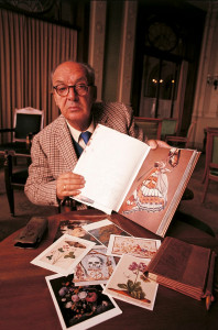 Nabokov in Switzerland, 1969. 