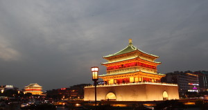 Bell_Tower_and_Drum_Tower,_Xi'an,_China_-_panoramio